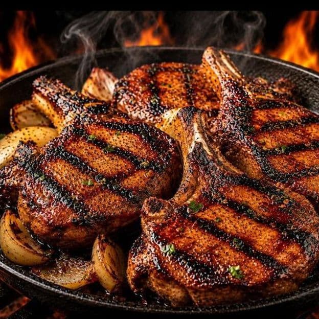 Backyard Boss Pork Chops